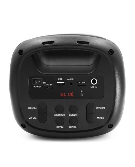 SQUEAK GŁOŚNIK KARAOKE BEATFLOW BLUETOOTH 5.0 + EDR, RADIO FM, MICROSD, AUX, USB SQ1005