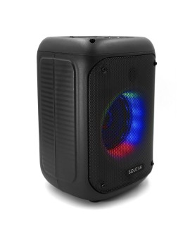 SQUEAK GŁOŚNIK KARAOKE BEATFLOW BLUETOOTH 5.0 + EDR, RADIO FM, MICROSD, AUX, USB SQ1005