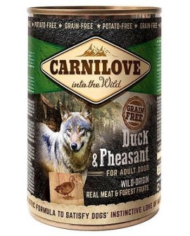 CARNILOVE Into the Wild Duck&Pheasant - mokra karma dla psa - 400 g