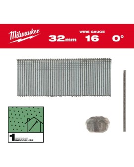 MILWAUKEE SZTYFTY 16G/25mm/0° DO M18 FN16GS /5000szt.