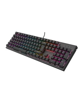 GENESIS Thor 303 klawiatura Gaming USB QWERTY Czarny