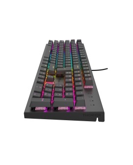 GENESIS Thor 303 klawiatura Gaming USB QWERTY Czarny