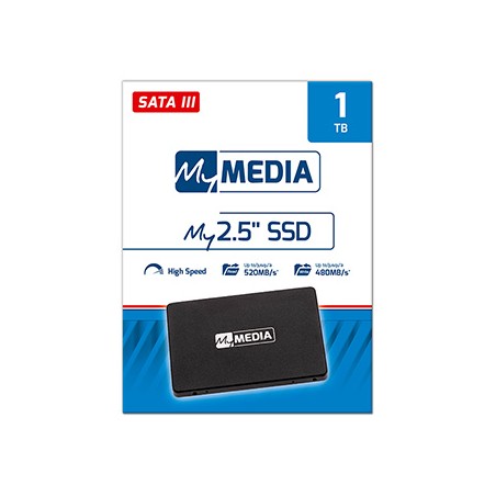 SSD Wewnętrzny MyMedia 69280, 256GB, czarny, 2.5", SATA III