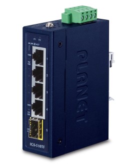 Switch PLANET IGS-510TF (4X 1GB BASE-T, 1X 1GB SFP)