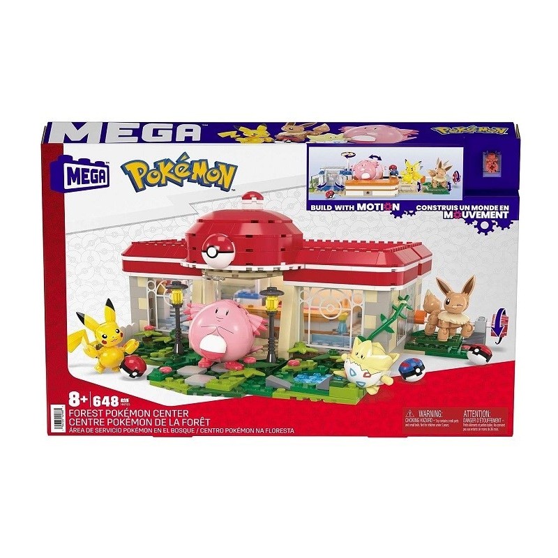 MEGA Pokemon Leśne centrum Pokemonów HNT93