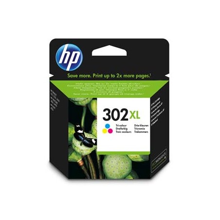 HP oryginalny zestaw tuszy F6U67AE, HP 302XL, color, 330s, 8ml