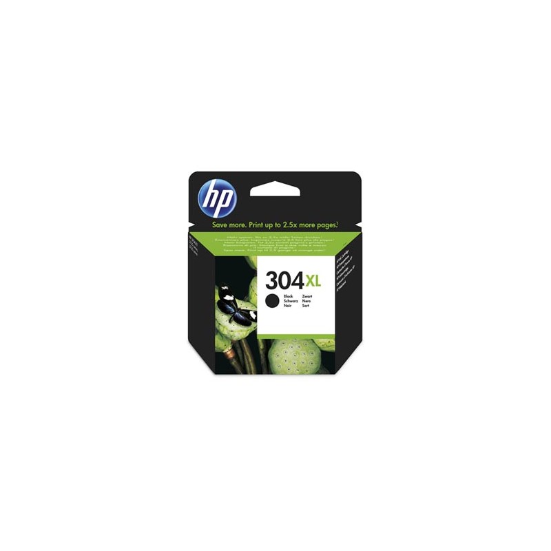 HP oryginalny ink / tusz N9K08AE, HP 304XL, black, 300s, 5.5ml, EOL