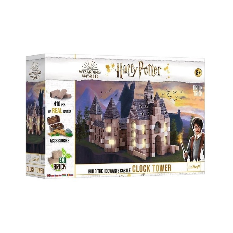 PROMO Brick Trick Harry Potter Wieża Zegarowa Klocki buduj z cegły 61563 p4