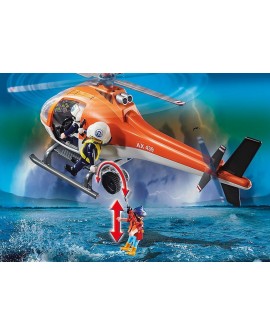 PLAYMOBIL 70491 Rescue Action Misja przybrzeżnej straży pożarnej
