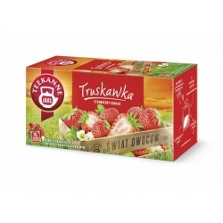 Herbata Truskawka TEEKANNE World of Fruits 20 torebek
