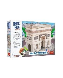 Klocki Brick Trick Travel - Łuk Triumfalny w Paryżu rozmiar zestawu L 61551 Trefl