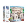 Klocki Brick Trick Travel - Łuk Triumfalny w Paryżu rozmiar zestawu L 61551 Trefl
