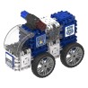 KLOCKI EDUKACYJNO-KONSTRUKCYJNE CLICS CLICFORMERS 802002 - POLICJA (7 W 1) - 72 ELEMENTY