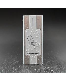 QOLTEC CZYTNIK KART I BRELOKÓW ZBLIŻENIOWY RFID | METALOWA OBUDOWA