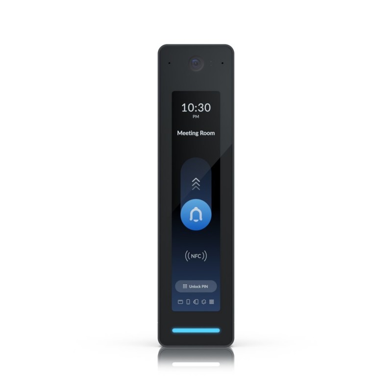 Ubiquiti UA-G2-Pro-Black | Czytnik dostępu NFC Bluetooth | UniFi Access Reader G2 Pro, Ekran dotykowy, Kamera, Interkom, BT4.1,