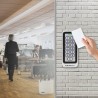 QOLTEC ZAMEK SZYFROWY RHEA Z CZYTNIKIEM RFID | KOD | KARTA | BRELOK | DZWONEK | IP68 | EM