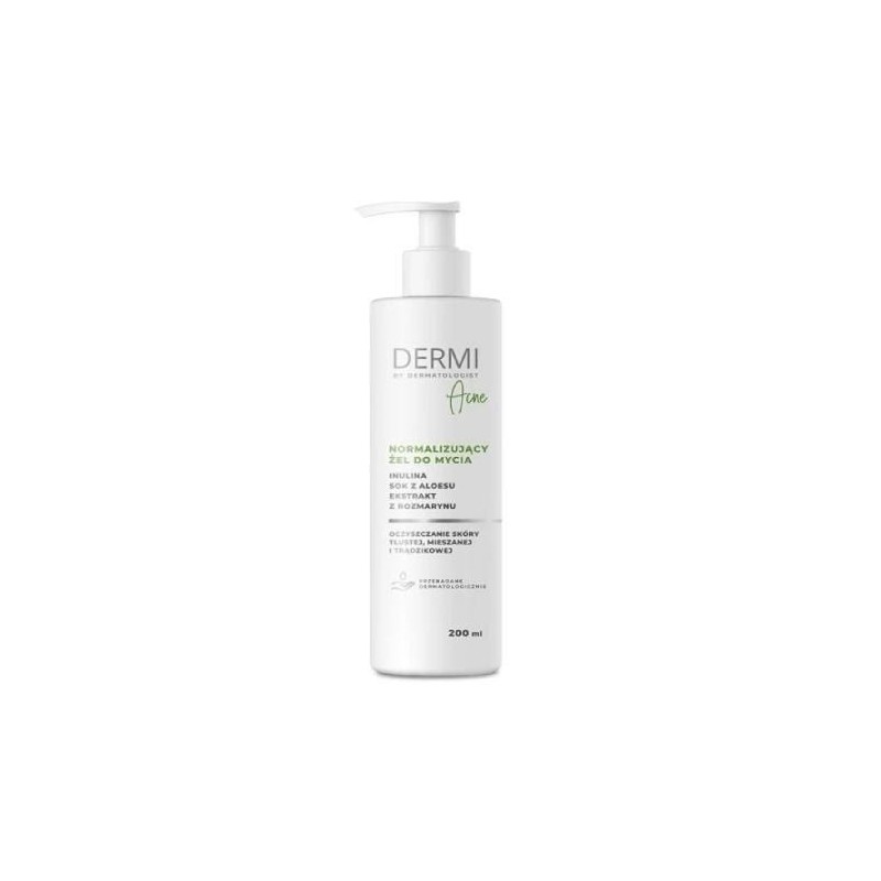 DERMI Acne Żel do mycia normalizujący 200ml