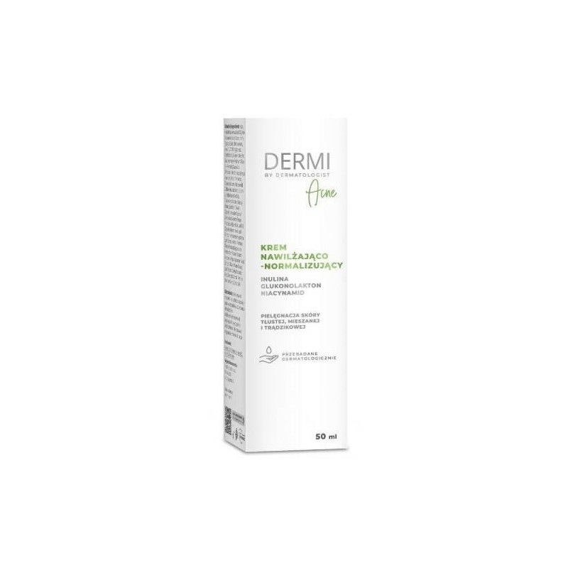DERMI Acne Krem nawilżająco-normalizujący 50ml