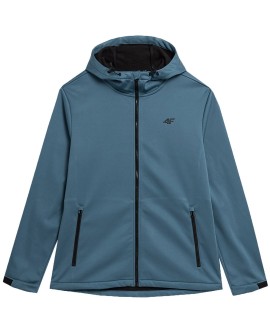 Kurtka softshell męska 4F M156 denim 4FAW23TSOFM156 32S