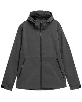 Kurtka męska softshell 4F M043 ciemny szary 4FSS23TSOFM043 23S