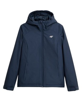 Kurtka damska 4F denim melanż NOSH4 KUD351 32M