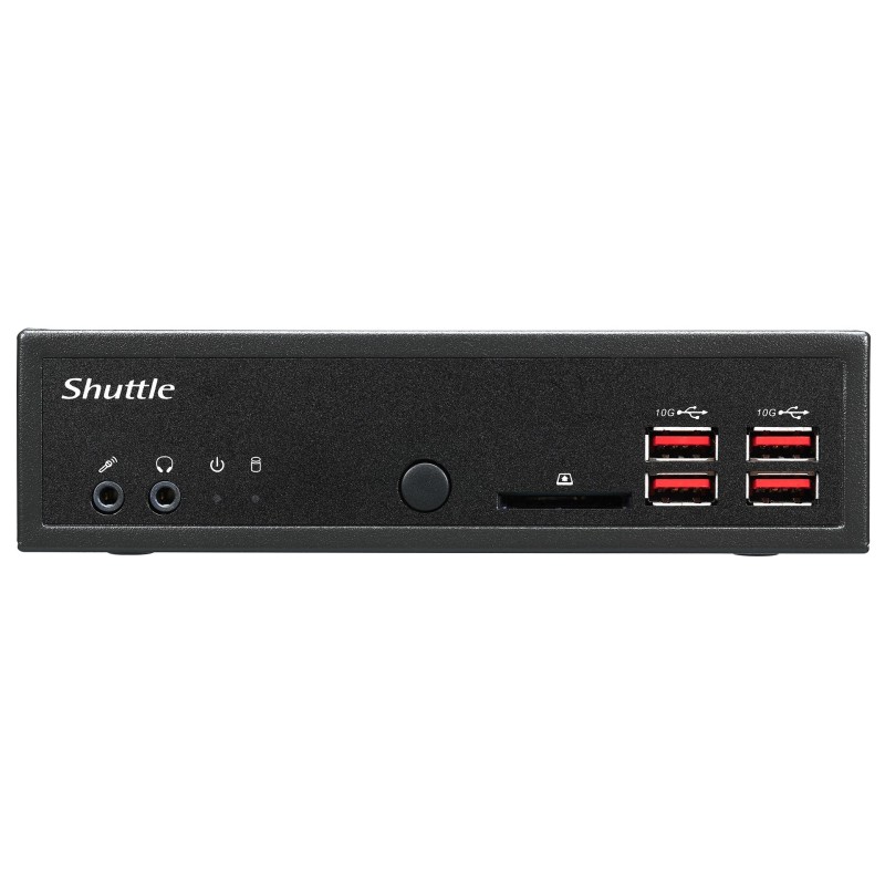 Shuttle DH32U5 komputer typu barebone Wielkość PC 1.35L Czarny i5-1135G7 Intel SoC