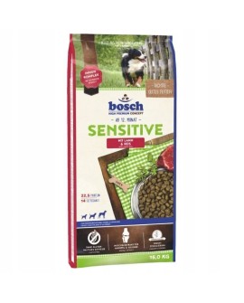 BOSCH Sensitive Lamb & Rice - karma dla psów z wrażliwym żołądkiem z jagnięciną i ryżem - 15 kg