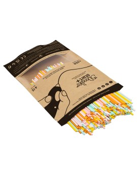 3DOODLER START FILAMENT ECO 2.5MM, 250 SZTUK, 5 KOLORÓW (BIAŁ/MIĘT/ŻÓŁ/POM/RÓŻ), FIRE AND ICE, 3DS-ECO-MIX1-250