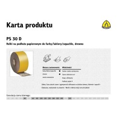 KLINGSPOR ROLKA NA PODŁOŻU...