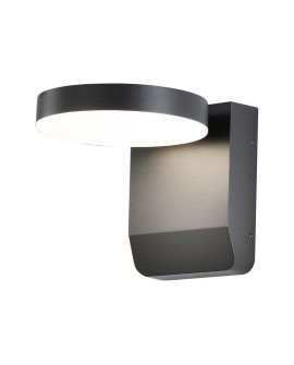Projektor Oprawa Elewacyjna V-TAC 17W LED Okrągła Czarna IP65 VT-11020-RD-B 4000K 2480lm