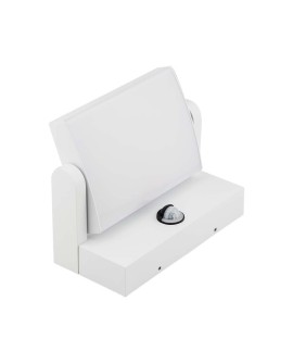 Projektor Oprawa Elewacyjna V-TAC 17W LED Czujnik Ruchu Biała IP65 VT-11020-120-W 4000K 2520lm