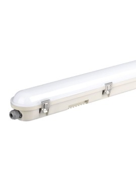 Oprawa Hermetyczna LED V-TAC SAMSUNG CHIP 36W 120cm 120Lm/W ML SS Clip Czujnik Ruchu VT-120136S 4000K 4320lm 3 Lata Gwarancji