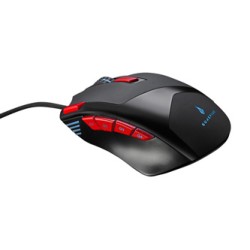 Surefire Eagle Claw Gaming Mysz przewodowa, czarna, 6400DPI