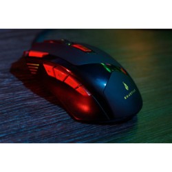 Surefire Eagle Claw Gaming Mysz przewodowa, czarna, 6400DPI