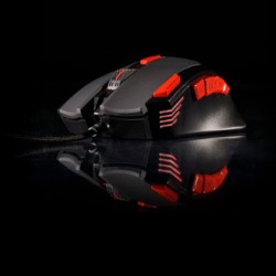Surefire Eagle Claw Gaming Mysz przewodowa, czarna, 6400DPI