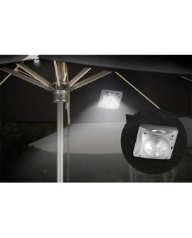 WYSOKIEJ JAKOŚCI LAMPA SOLARNA Z CZUJNIKIEM ZMIERZCHU POD PARASOL Maclean MCE124