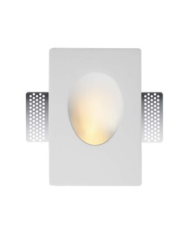 Oprawa Gipsowa V-TAC Kinkiet Ścienny GU10 Biały 120x180 VT-11007 3 Lata Gwarancji