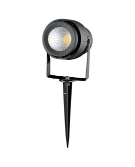 Oprawa Gruntowa Ogrodowa Wbijana LED V-TAC 12W Szara VT-857-G SKU 217551 4000K 930lm