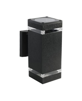 Kinkiet ogrodowy V-TAC VT-968 2xE27 IP44 (SKU 93574) Czarny