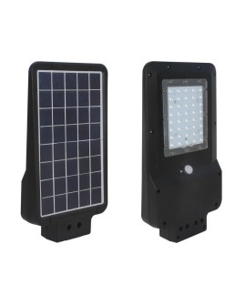 Oprawa Uliczna V-TAC Solarna 15W LED Czarna ST-15 6000K 1600lm