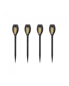 Lampa solarna V-TAC VT-724 1W LED 50cm 2200K (SKU 8689) 4 szt. Czarny