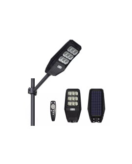 Lampa solarna PIONEER 120 + panel 10W + 12.000mAh + pilot