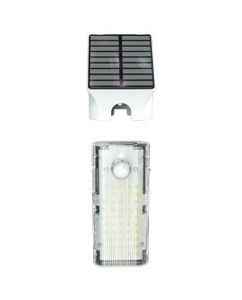 POWERNEED SOLARNA BAKTERIOBÓJCZA LAMPA UV 1000LM, NEUTRALIZACJA WIRUSÓW, LED X20, PV 1W, CZUJNIK RUCHU I ZMIERZCHOWY SWL-15