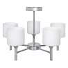 Żyrandol klasyczna lampa sufitowa wisząca Activejet MIRA Chrom 5xE27 do salonu