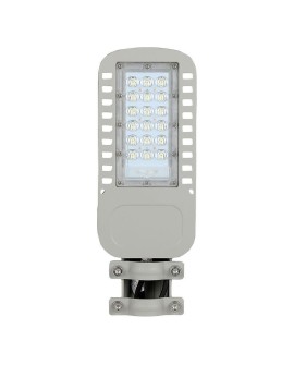 Oprawa Uliczna LED V-TAC SAMSUNG CHIP 30W Soczewki 110st 135Lm/W VT-34ST-N 4000K 4050lm