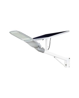 Oprawa uliczna LED V-TAC VT-ST303 solarna 50W SAMSUNG CHIP IP65 LiFePo4 6000K 3000lm (SKU 20341) Biały