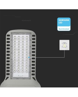 Oprawa Uliczna LED V-TAC SAMSUNG CHIP 100W Soczewki 110st 135Lm/W VT-104ST 6500K 13500lm