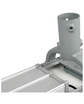 POWERNEED SOLARNA LAMPA ULICZNA ATLAS 2000LM, LED X20, PANEL SOLARNY 25.8W, CZUJNIK RUCHU I ZMIERZCHOWY, SREBRNA, SSL32