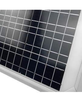 POWERNEED SOLARNA LAMPA ULICZNA ATLAS 8000LM, LED X160, PANEL SOLARNY 86W, CZUJNIK RUCHU I ZMIERZCHOWY, SREBRNA, SSL38
