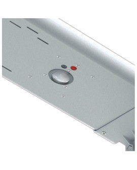 POWERNEED SOLARNA LAMPA ULICZNA/KINKIET ARGES 3000LM, LEDX40, PANEL SOLARNY 20W, CZUJNIK RUCHU I ZMIERZCHOWY, SREBRNA, SSL06N